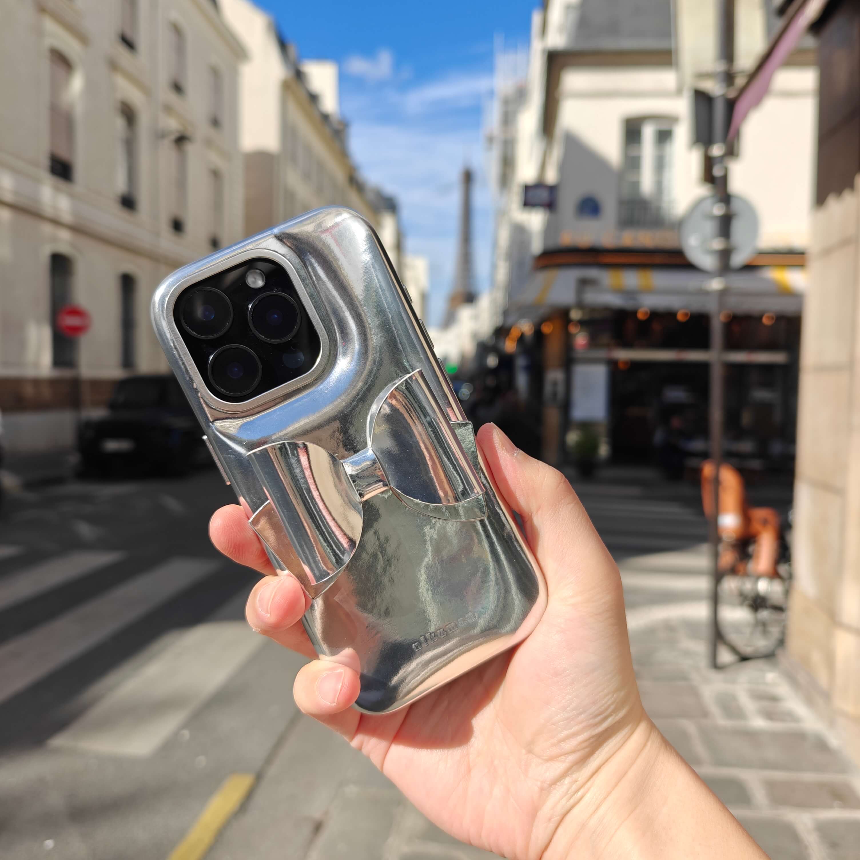 Drama Bow—Glossy Puffer Phone Case Handcrafted Limited Edition