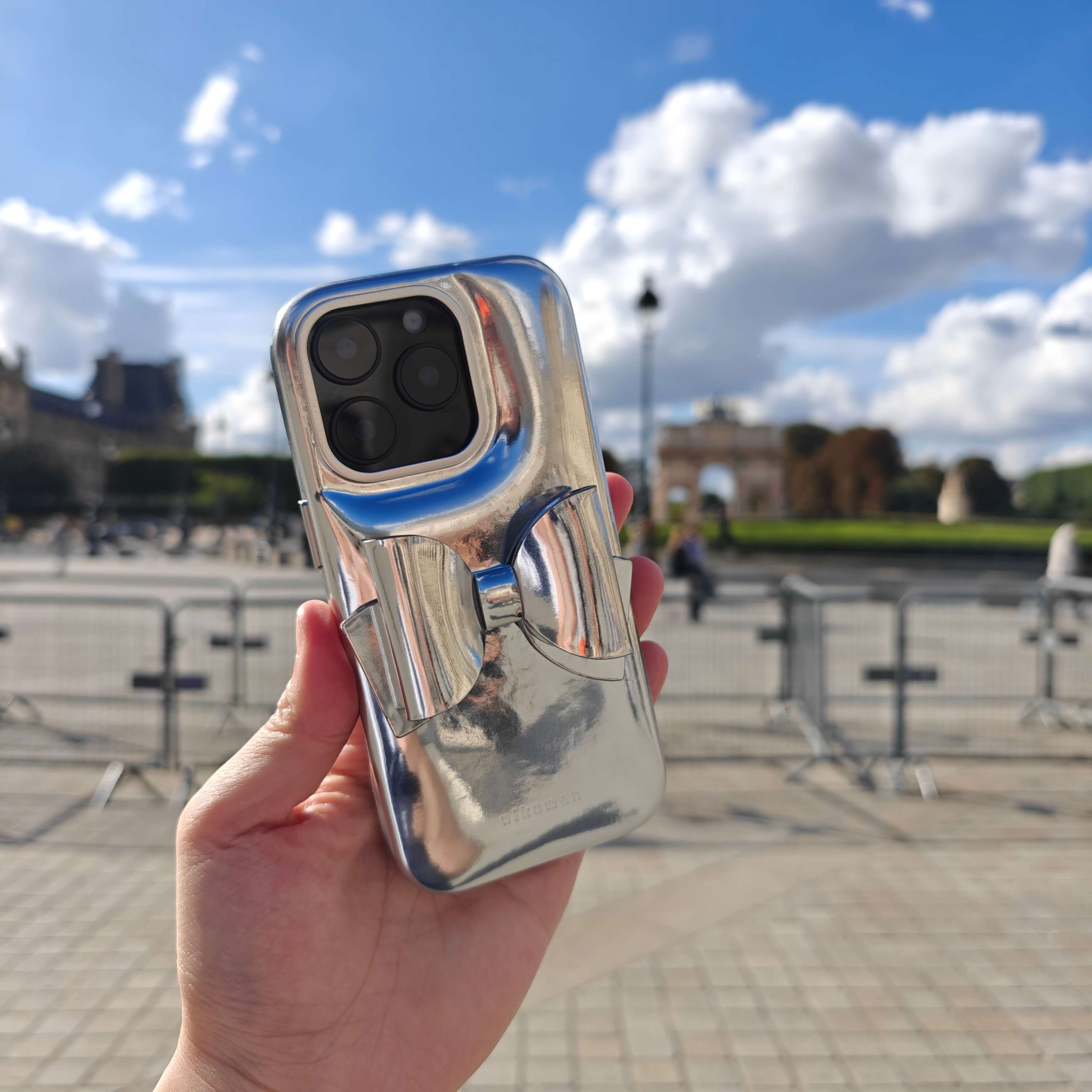Drama Bow—Glossy Puffer Phone Case Handcrafted Limited Edition