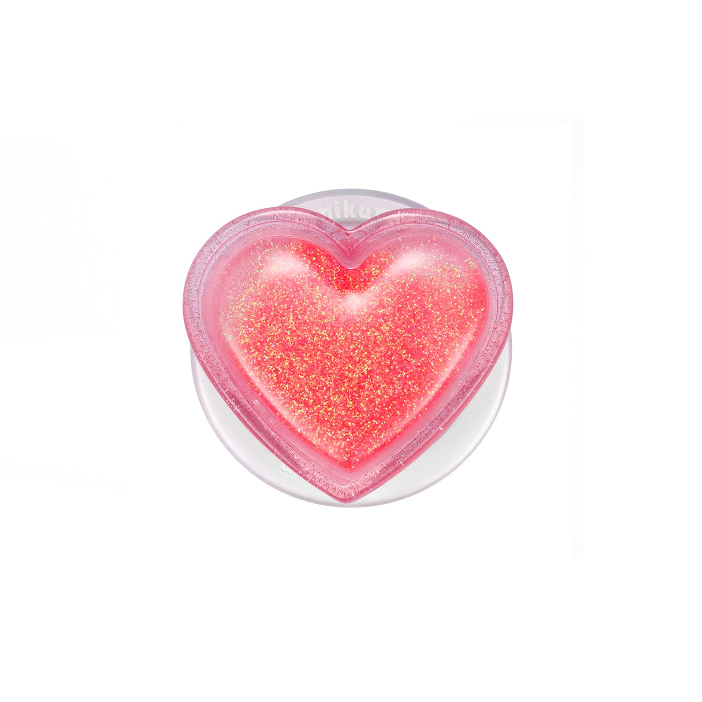 4D Heart-Shaped Rosy Puff Pull-to-Grip