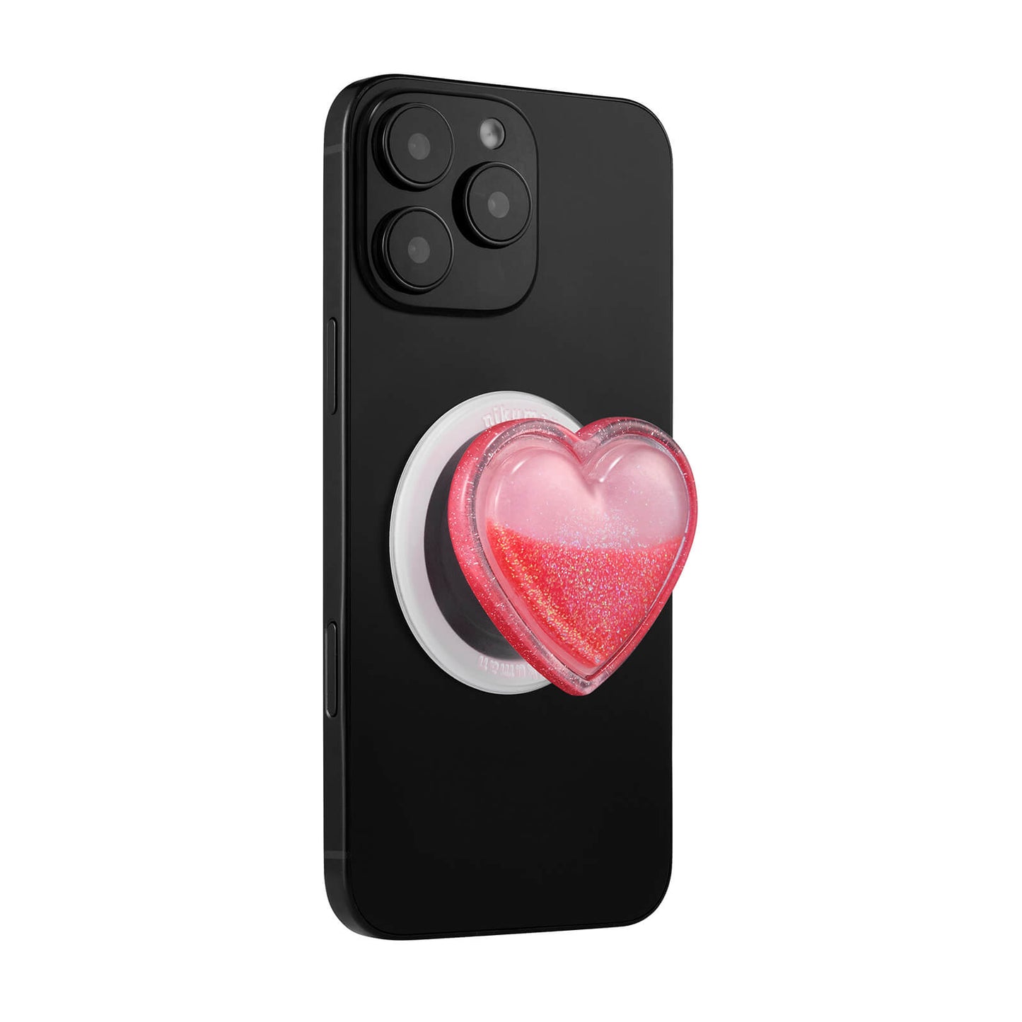 4D Heart-Shaped Rosy Puff Pull-to-Grip