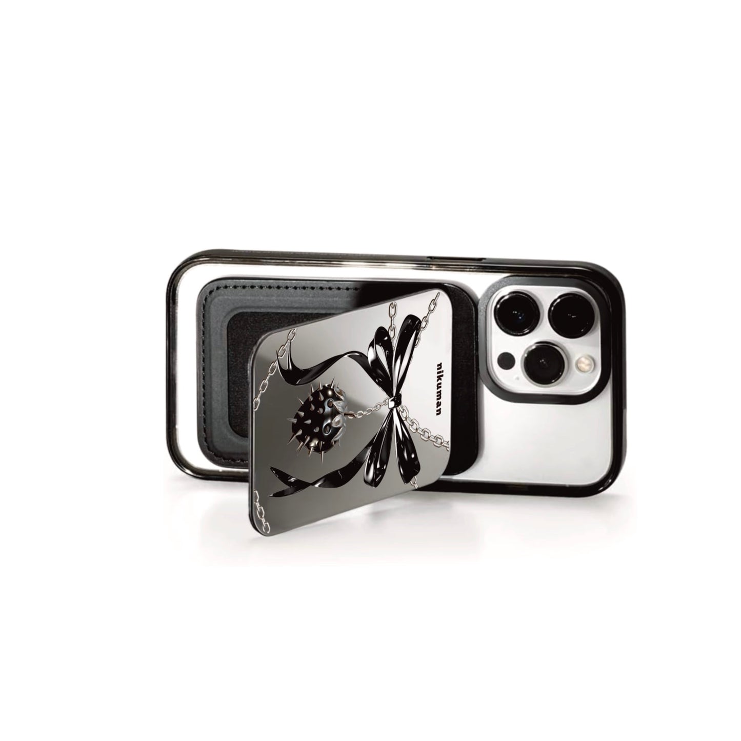 Berrytrap Snap Mirror MagSafe Cardholder Stand