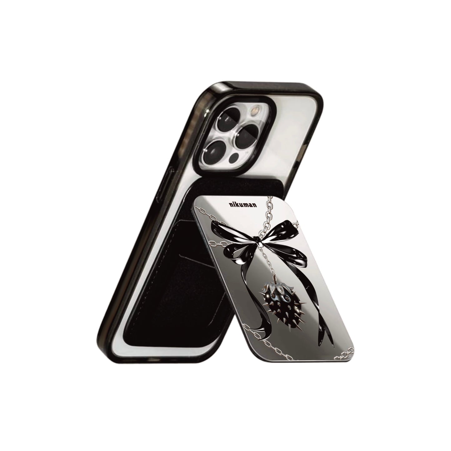 Berrytrap Snap Mirror MagSafe Cardholder Stand