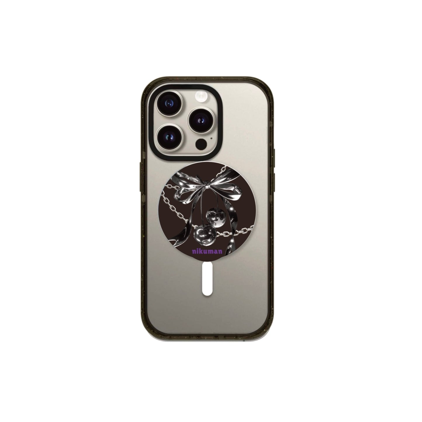 Darkcherry Mirror Magnetic Phone Grip & Stand