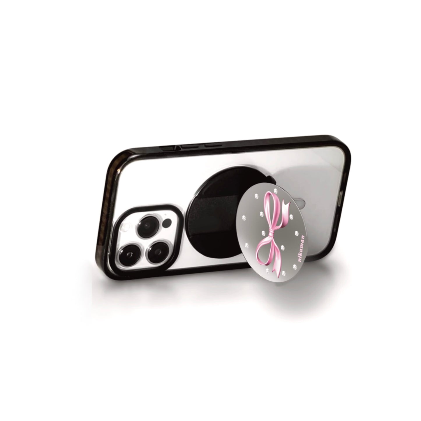 Drama Bow Mirror Magnetic Phone Grip & Stand