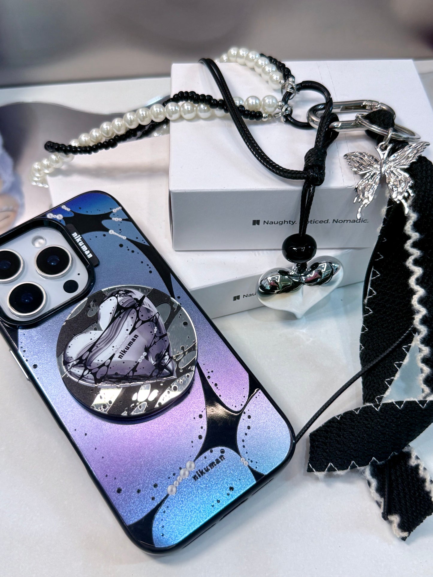 Toxic Mirror Magnetic Phone Grip & Stand