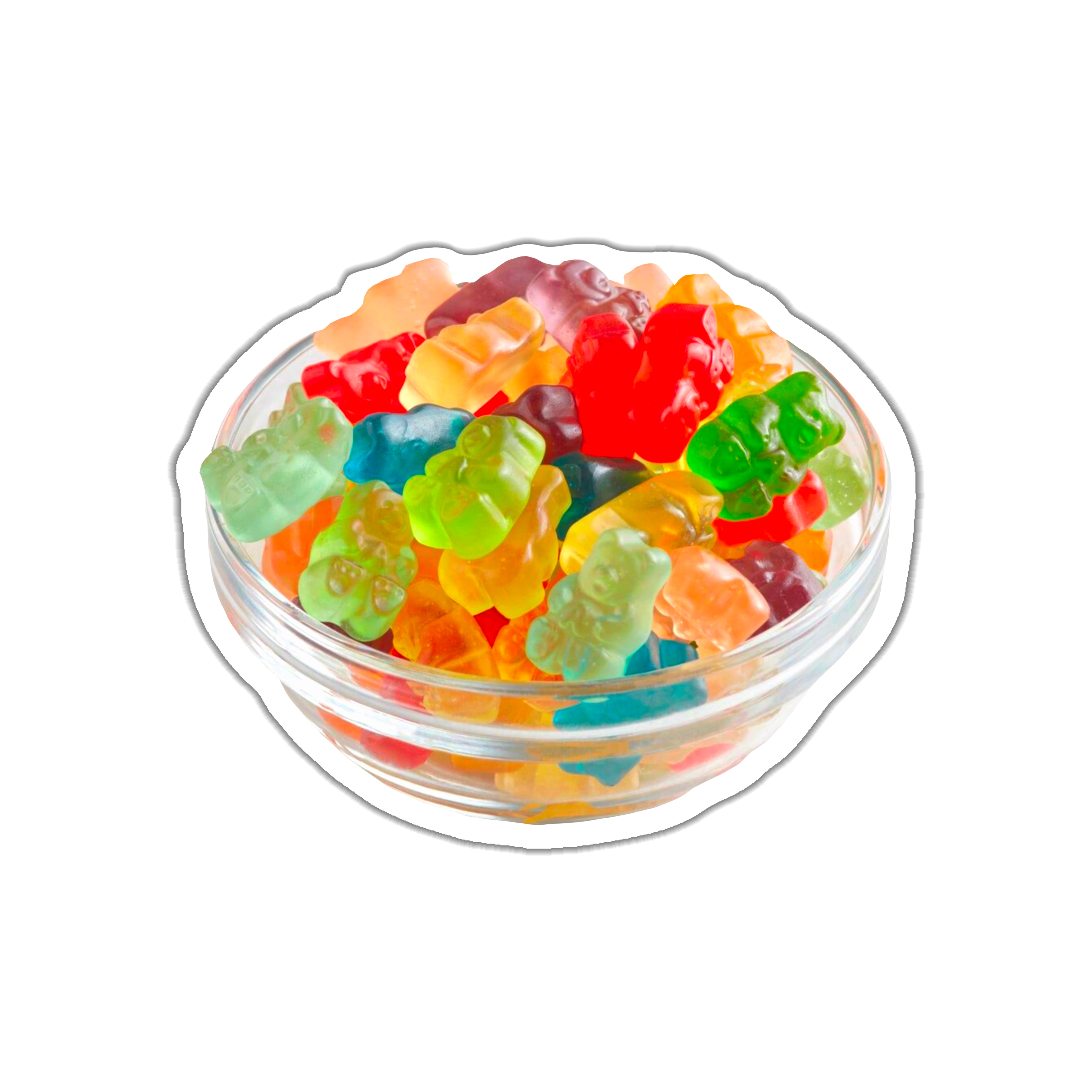 Bowl Full of Bears Sticker