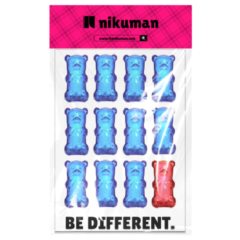 Built Diff & Hot Bears Sticker Sheet
