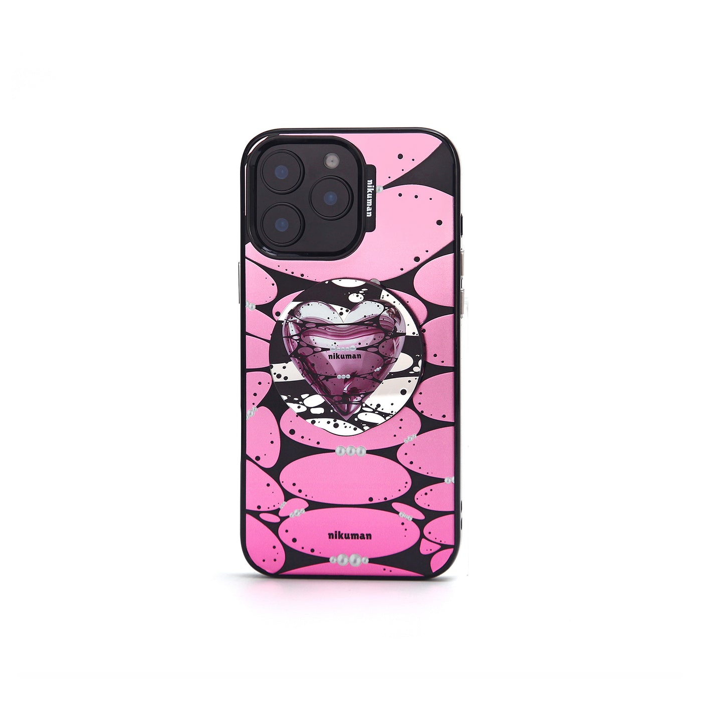 Pink Symbiote Mirror Magnetic Phone Grip & Stand