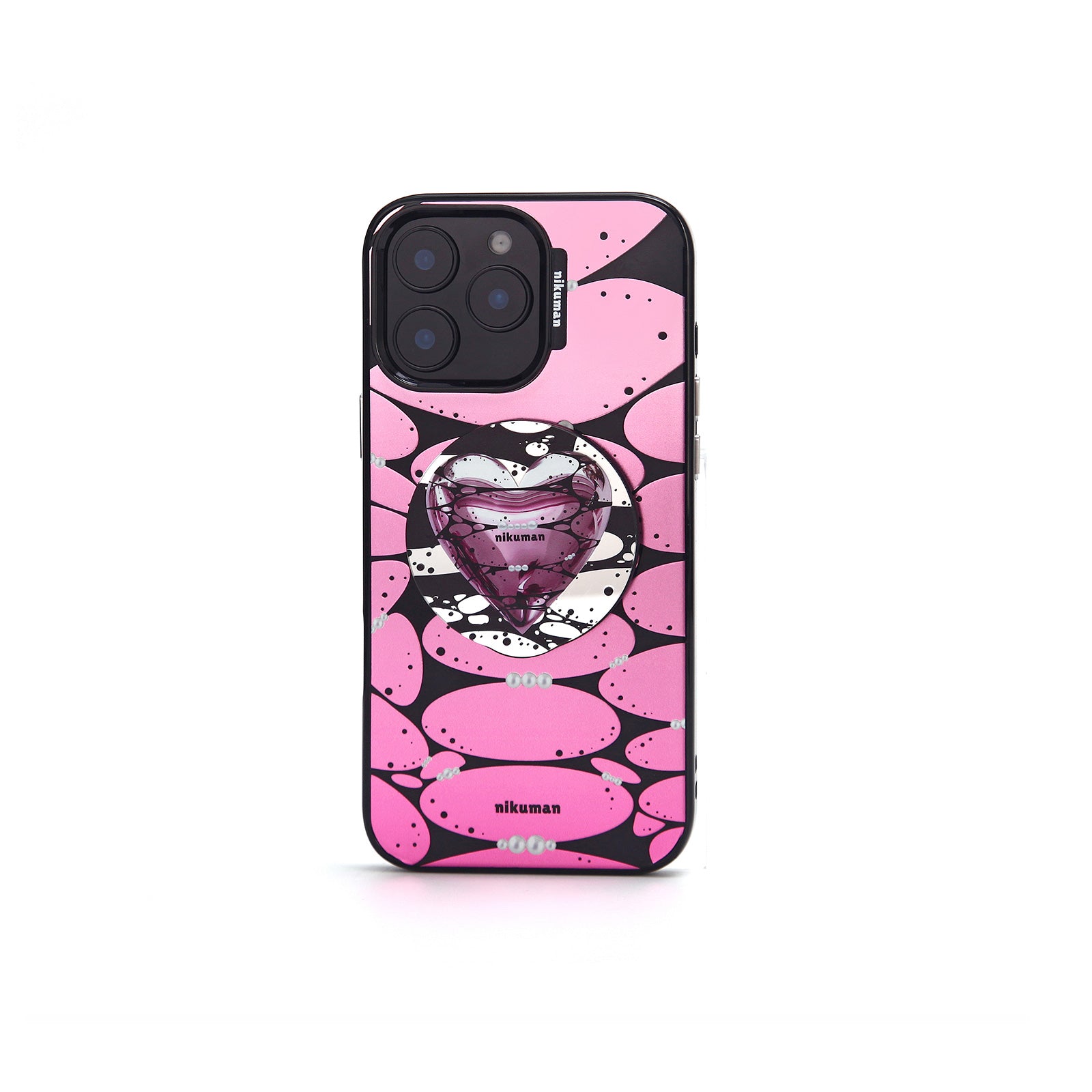 Pink Symbiote Mirror Magnetic Phone Grip & Stand