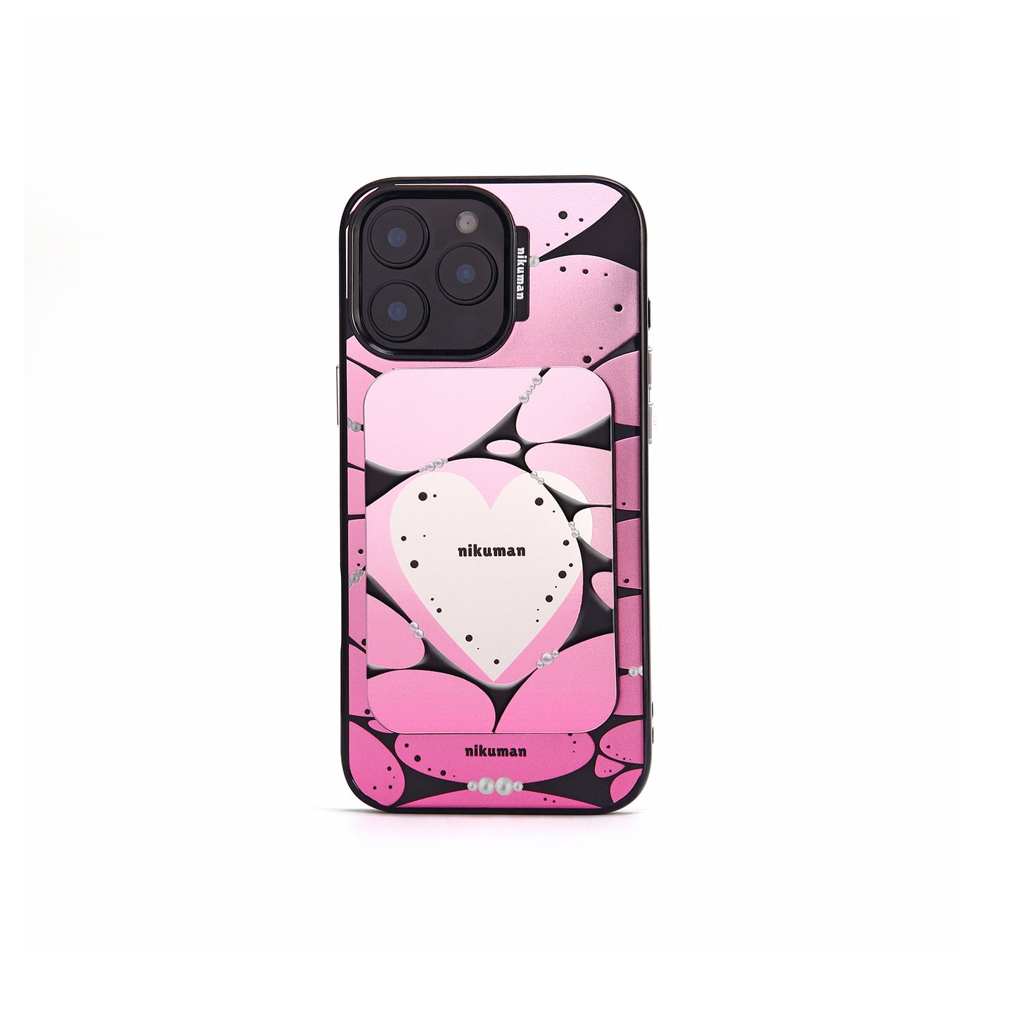 Pink Symbiote Snap Mirror MagSafe Cardholder Stand