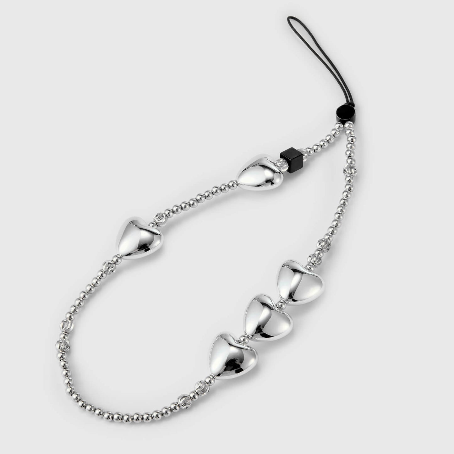 Heart of Steel Phone Charm