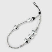Heart of Steel Phone Charm