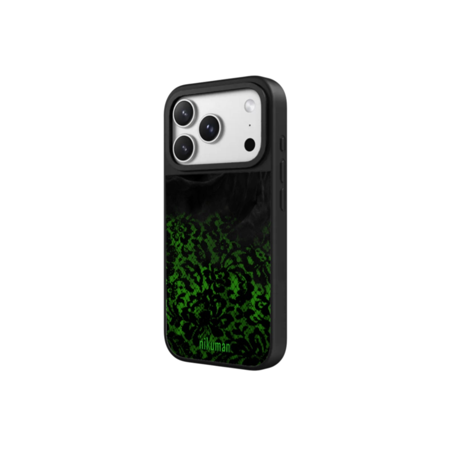 Emerald Spell Glitter Phone Case MagSafe Compatible