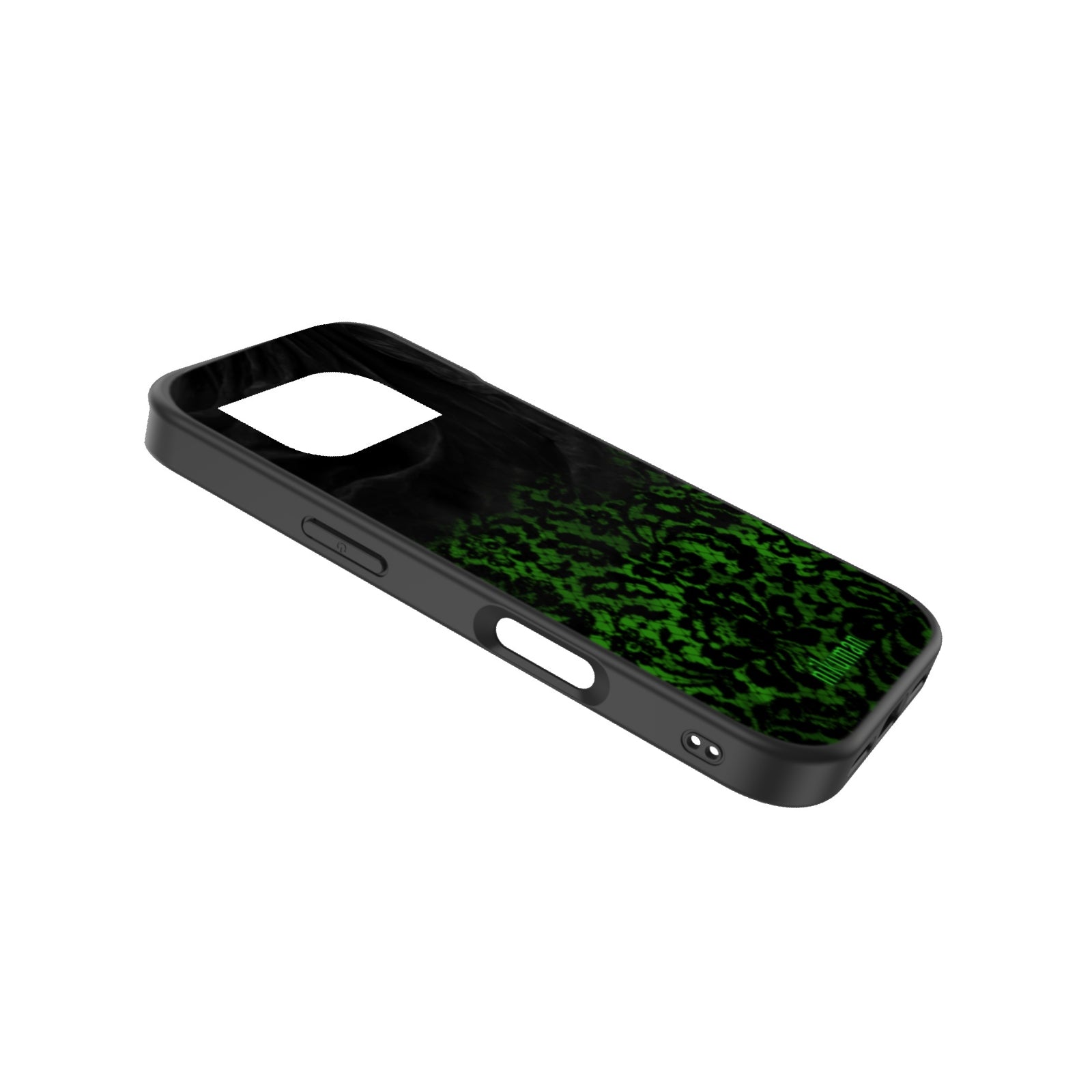 Emerald Spell Glitter Phone Case MagSafe Compatible