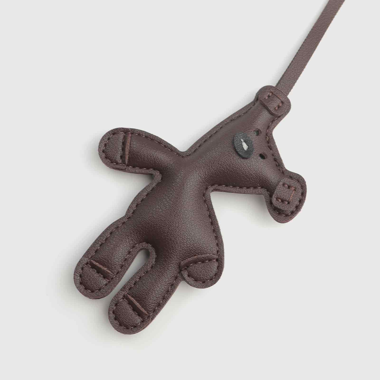 Multi-Color Bear 3D Bag Charm