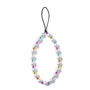 Pearl & Color Pop Beaded Multi-Use Bag Charm & Phone Chain — Trendy Fashion Accessory