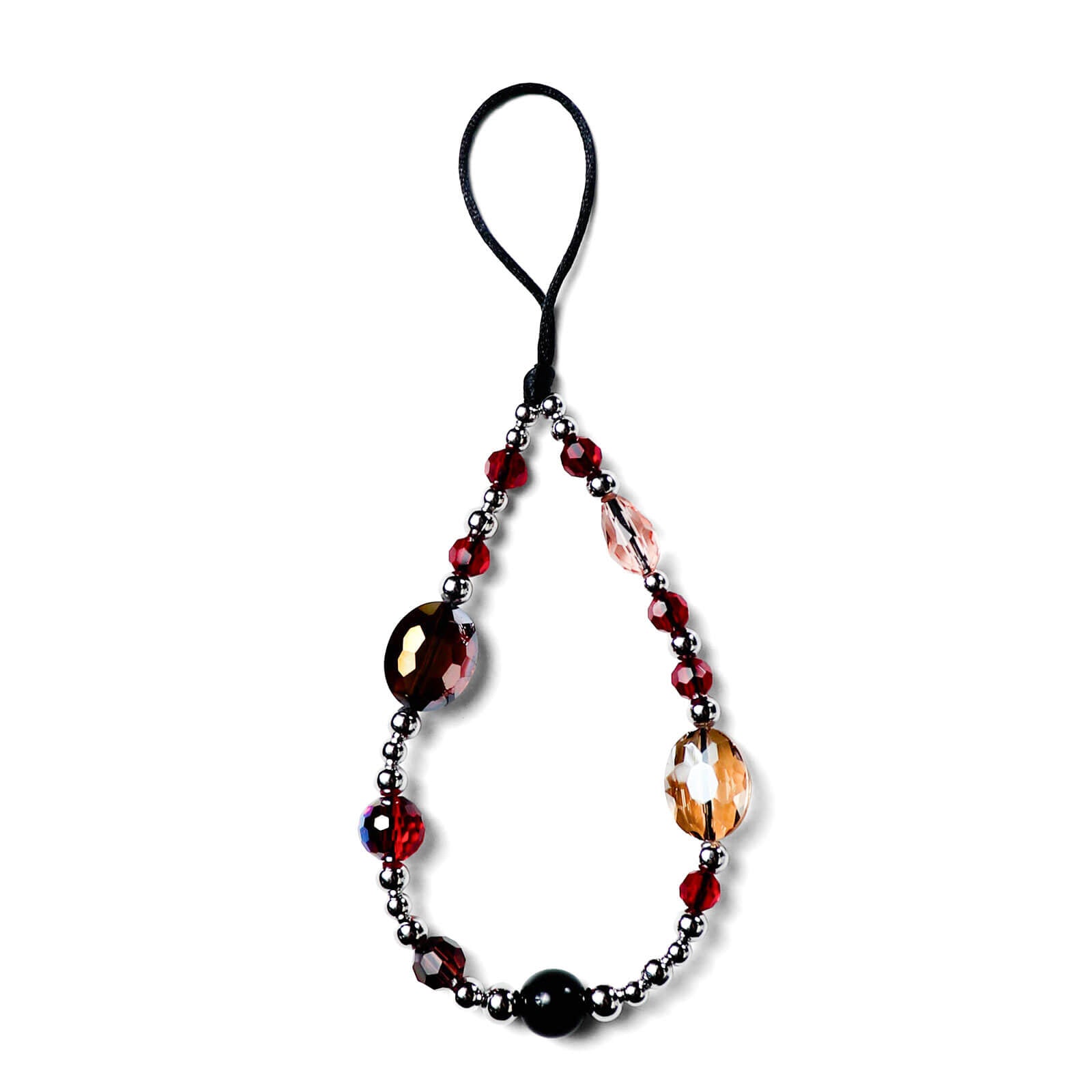 Colorful Crystal Multi-Functional Bag Charm & Phone Chain — Vintage Stylish Accessory