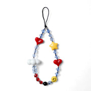 Smiley, Heart, Cloud & Star Phone Chain & Multi-Functional Bag Charm —Casual, Stylish Accessory
