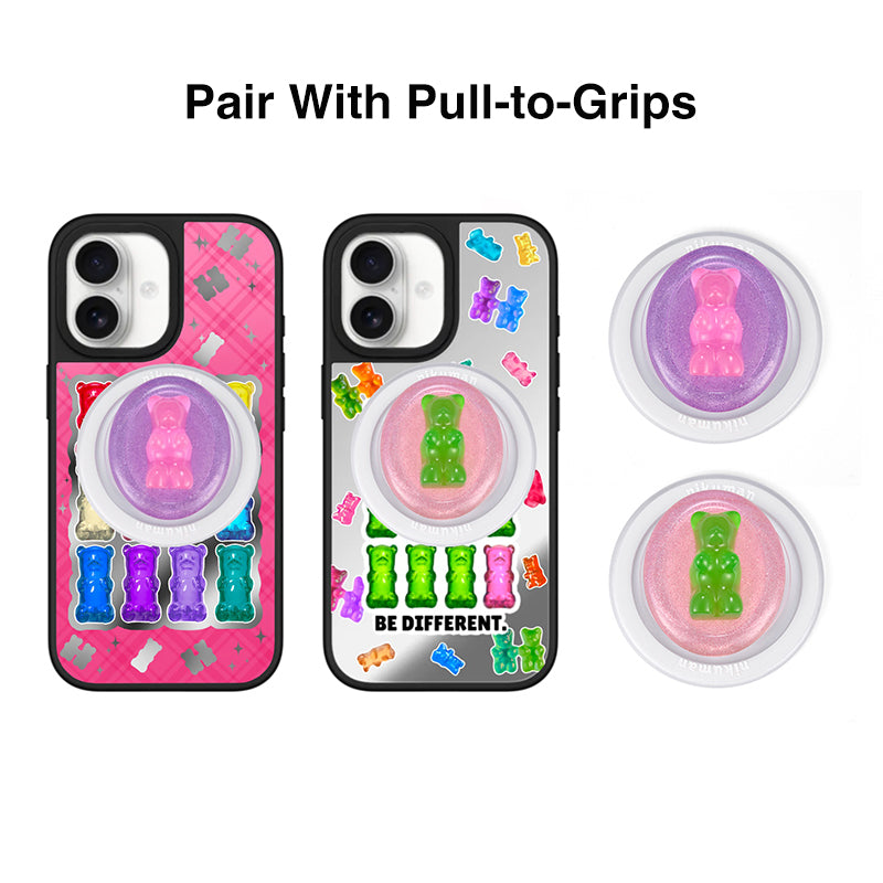 Gummy Bear Custom Canvas Mirror MagSafe Phone Case