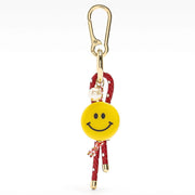 Yellow Smiley Keychain & Bag Charm — Cute Everyday Accessory