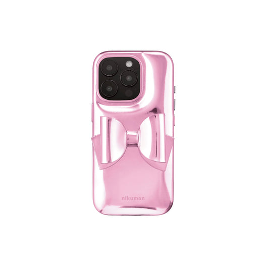 【Limited Edition】Ballet Bow - Handcraft Glossy Puff Phone Case