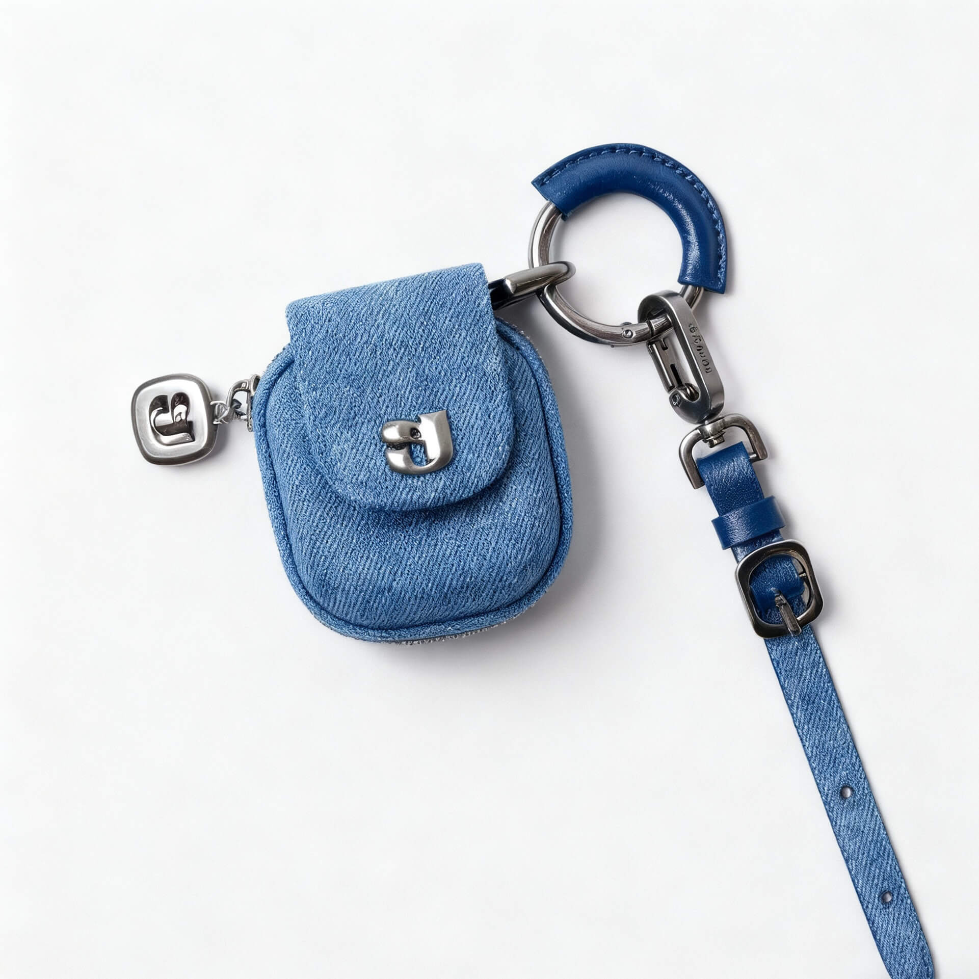 Duo Texture Mini Capsule Charm — Chic Playful Everyday Multi-Functional Multi-Functional Accessory