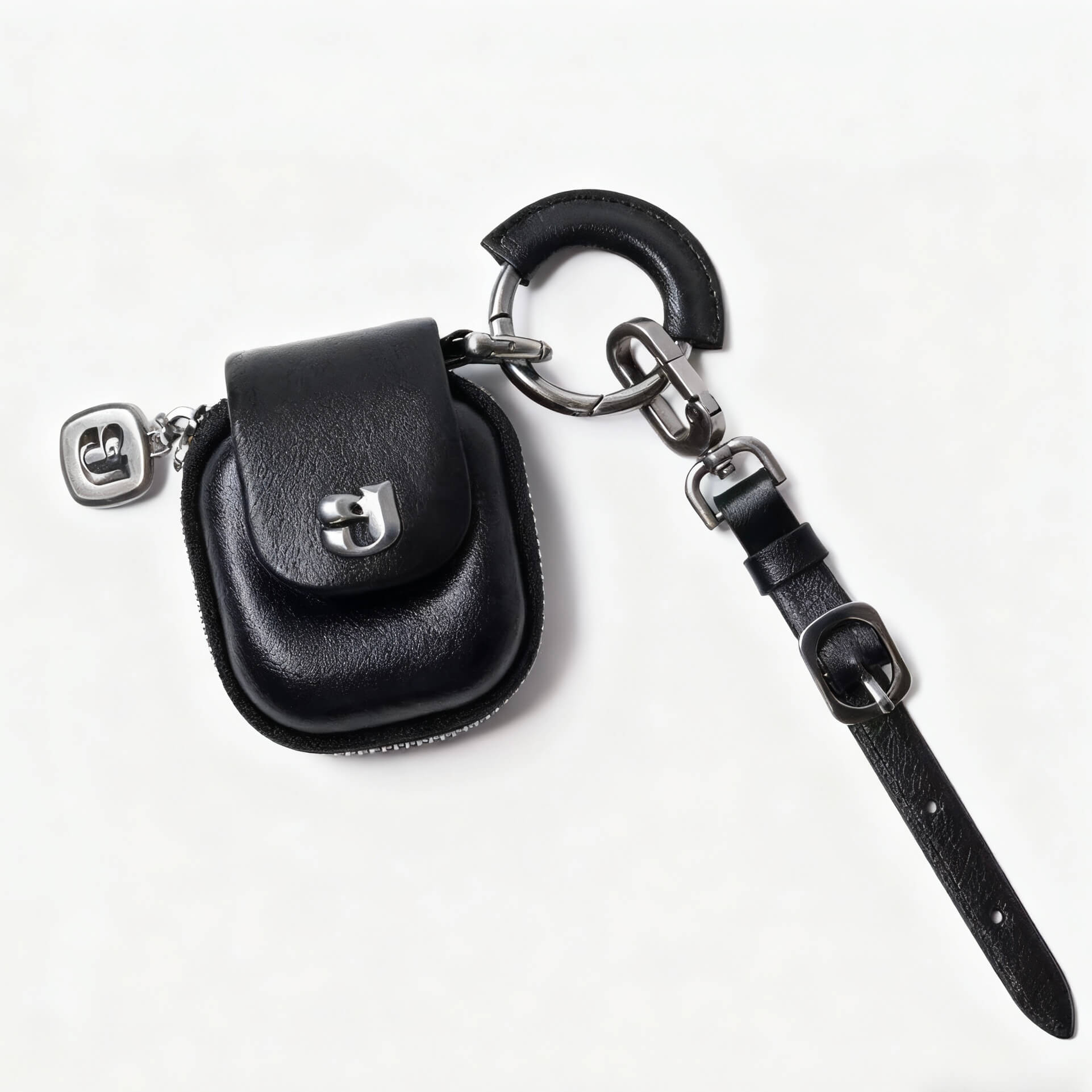 Duo Texture Mini Capsule Charm — Chic Playful Everyday Multi-Functional Multi-Functional Accessory
