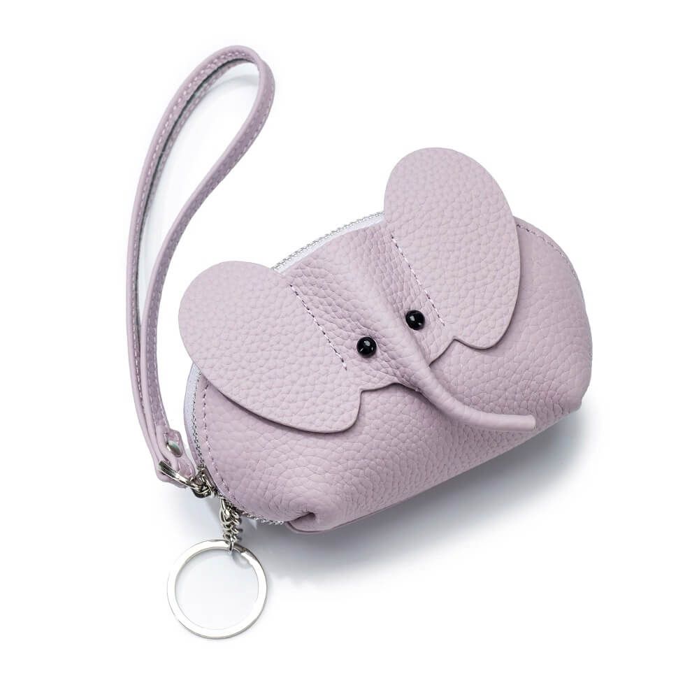 Elephant Whisper Mini Pouch — Adorable Playful Fashion Multi-Functional Accessory