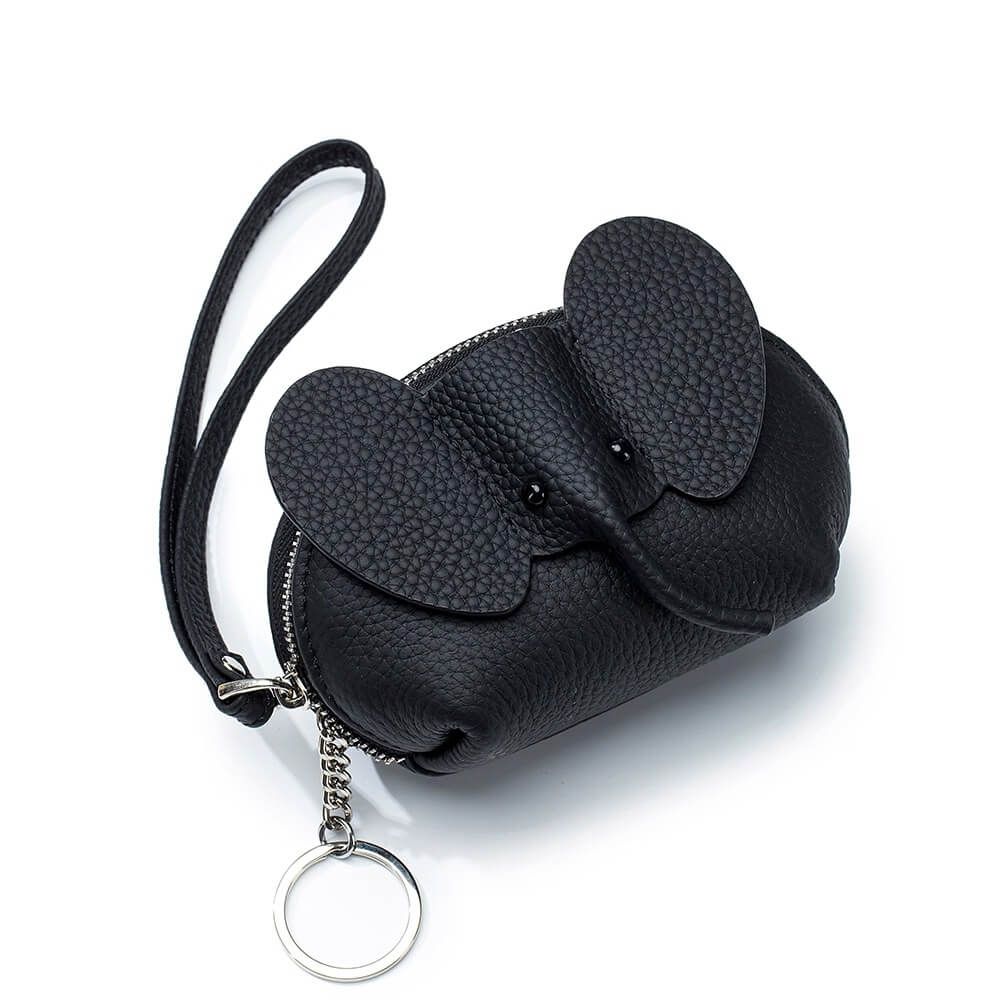 Elephant Whisper Mini Pouch — Adorable Playful Fashion Multi-Functional Accessory
