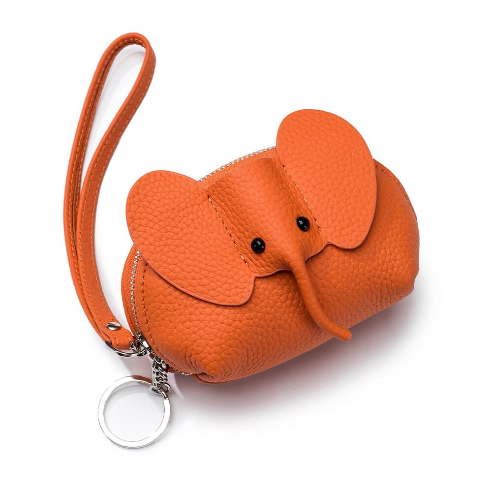 Elephant Whisper Mini Pouch — Adorable Playful Fashion Multi-Functional Accessory