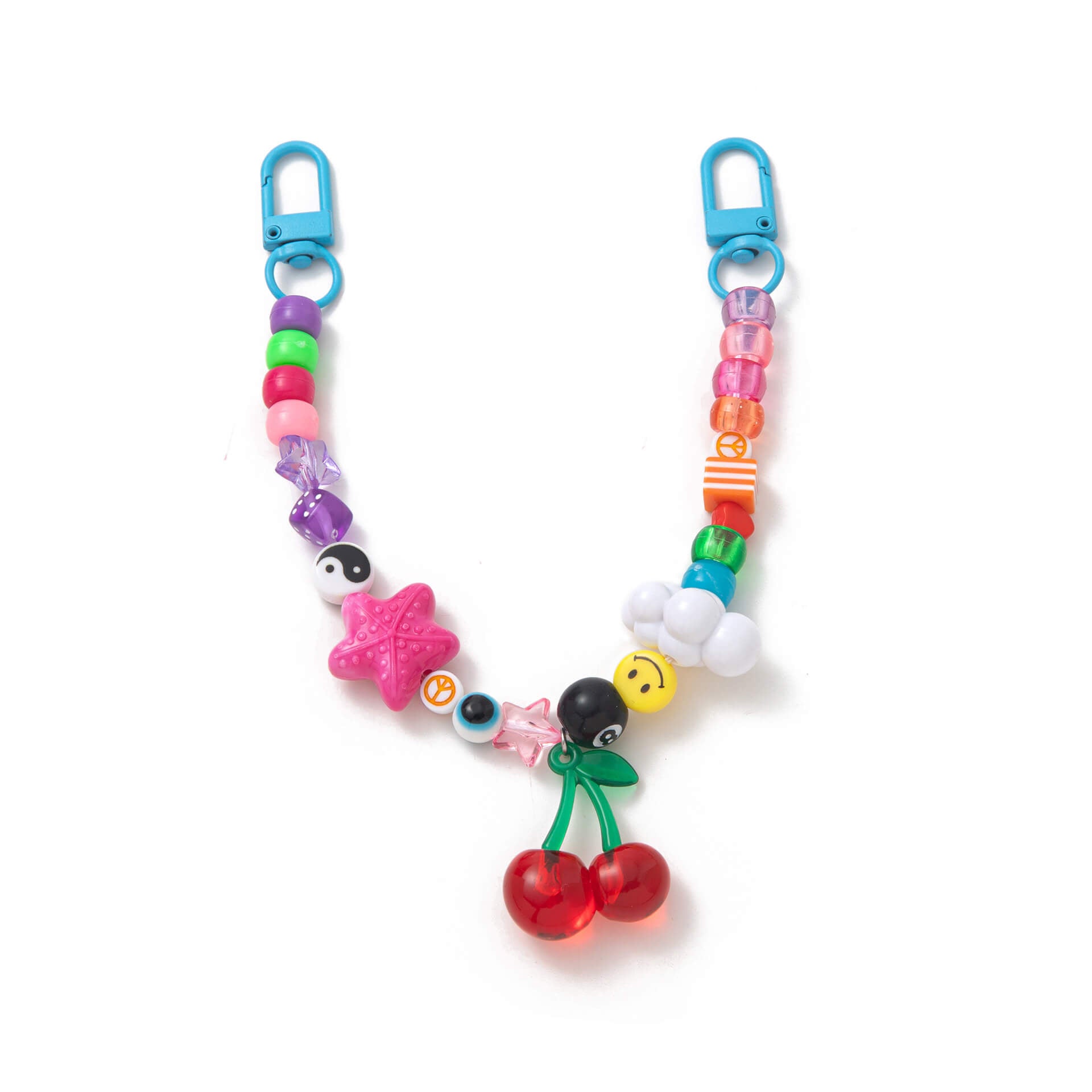 Colorful Cherry Bag Chain & Multi-Functional Charm — Cute Fashion Accessory