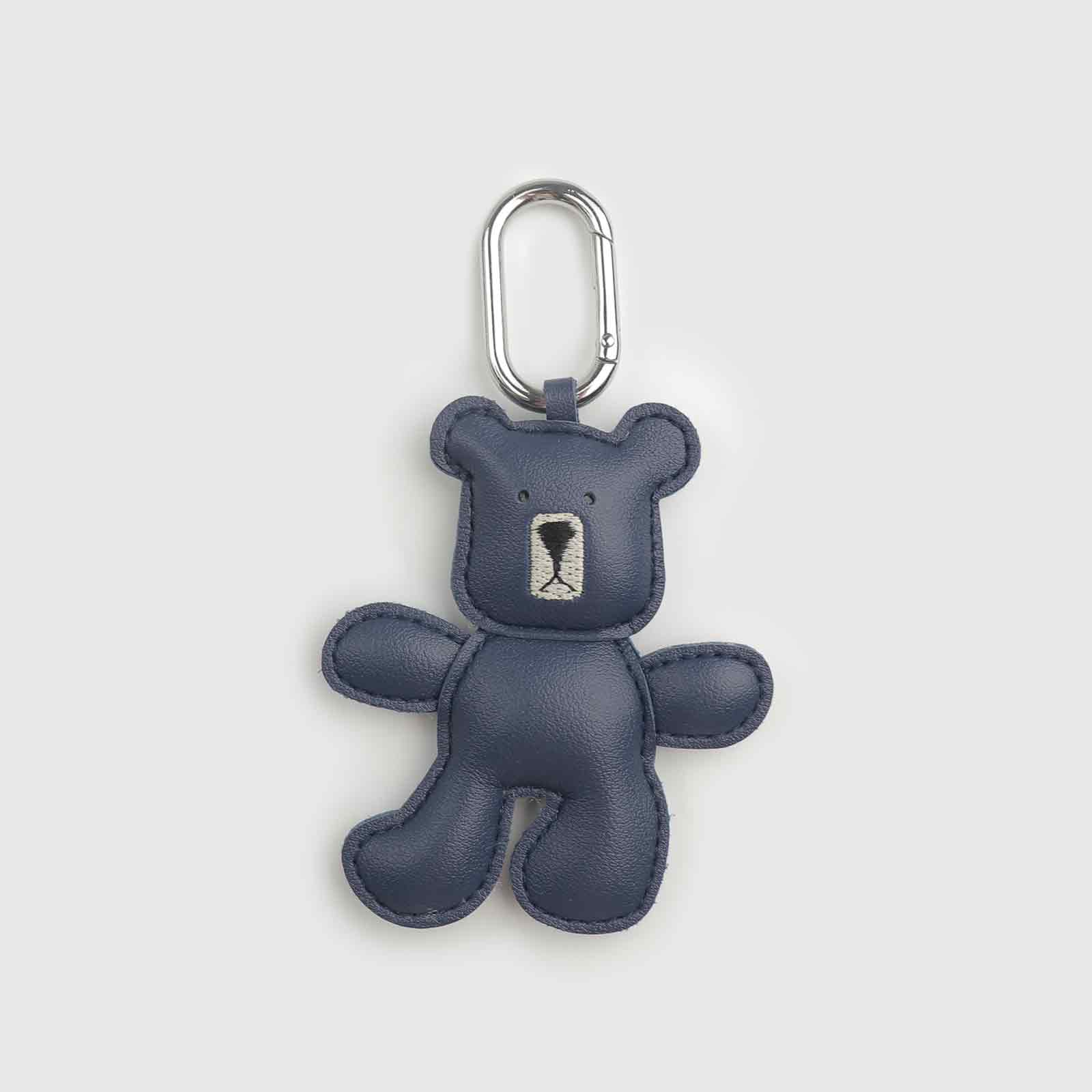 Multi-Color 3D Bear Carabiner Bag Charm