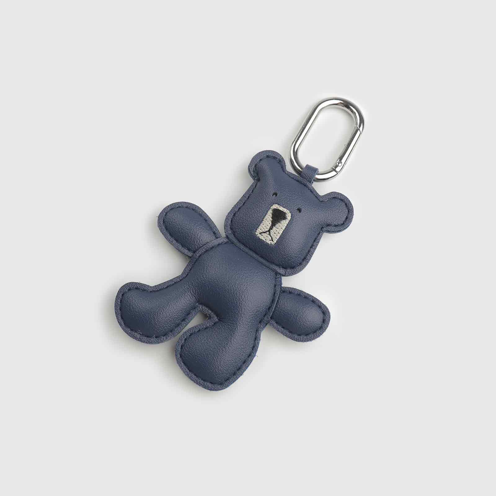 Multi-Color 3D Bear Carabiner Bag Charm