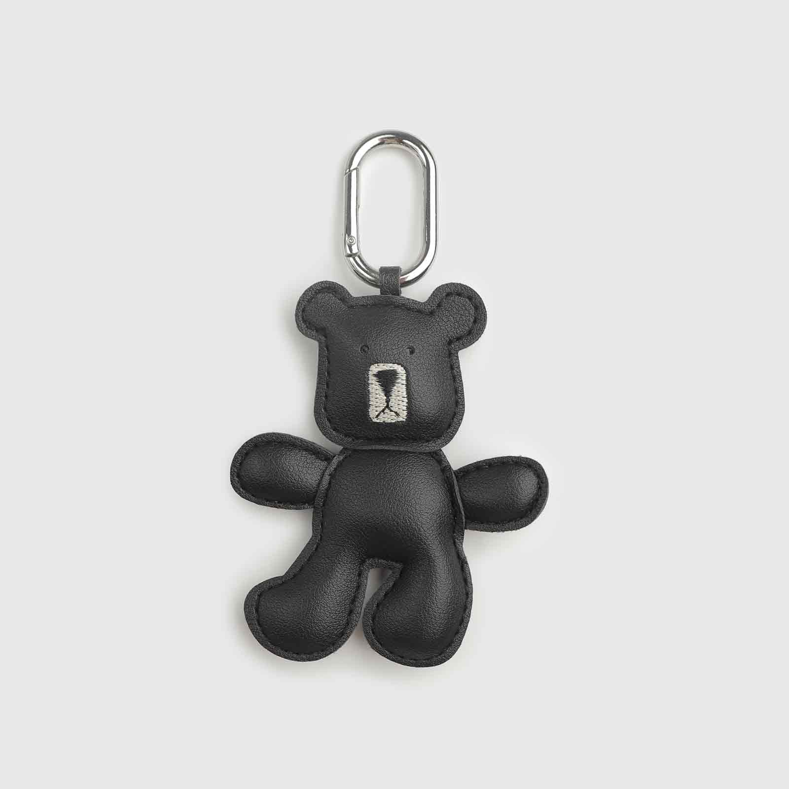 Multi-Color 3D Bear Carabiner Bag Charm