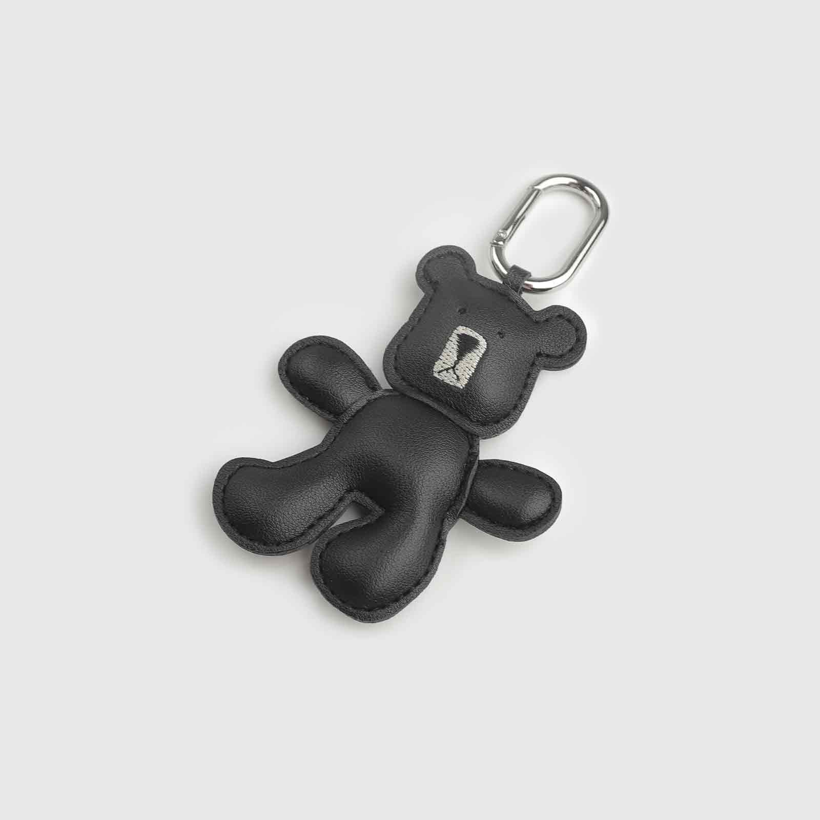 Multi-Color 3D Bear Carabiner Bag Charm