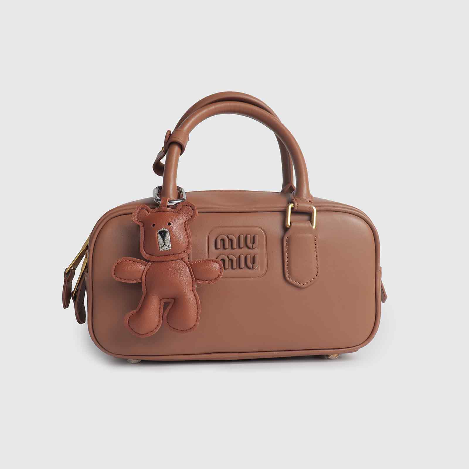 Multi-Color 3D Bear Carabiner Bag Charm