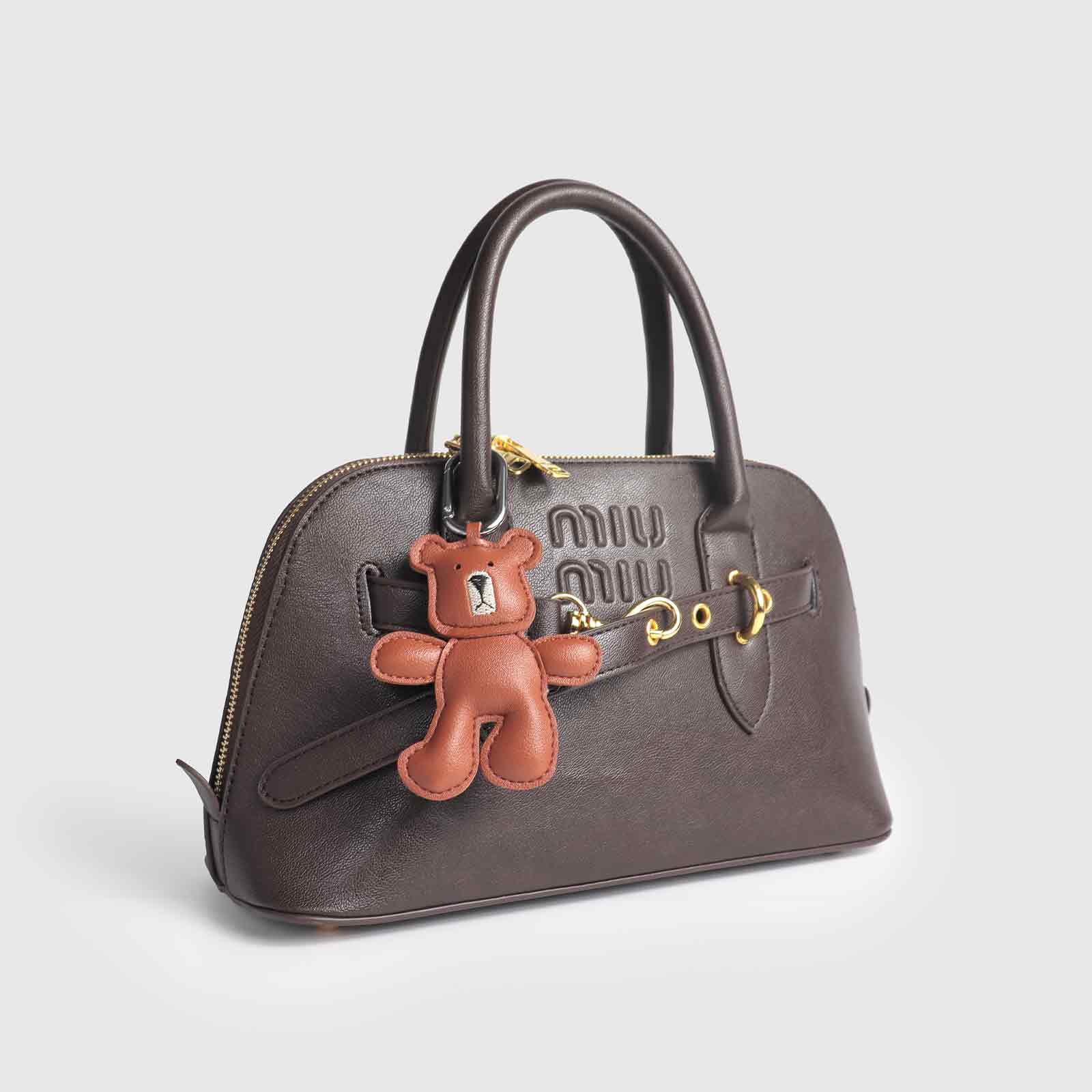 Multi-Color 3D Bear Carabiner Bag Charm