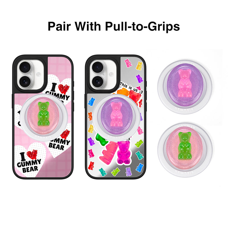 Gummy Bear Custom Canvas Mirror MagSafe Phone Case