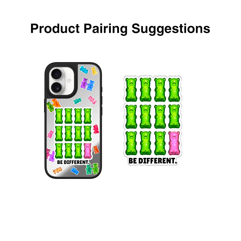 Gummy Bear Custom Canvas Mirror MagSafe Phone Case