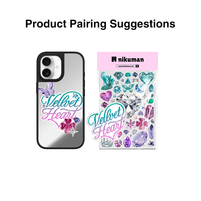 Diamonds Custom Canvas Mirror MagSafe Phone Case