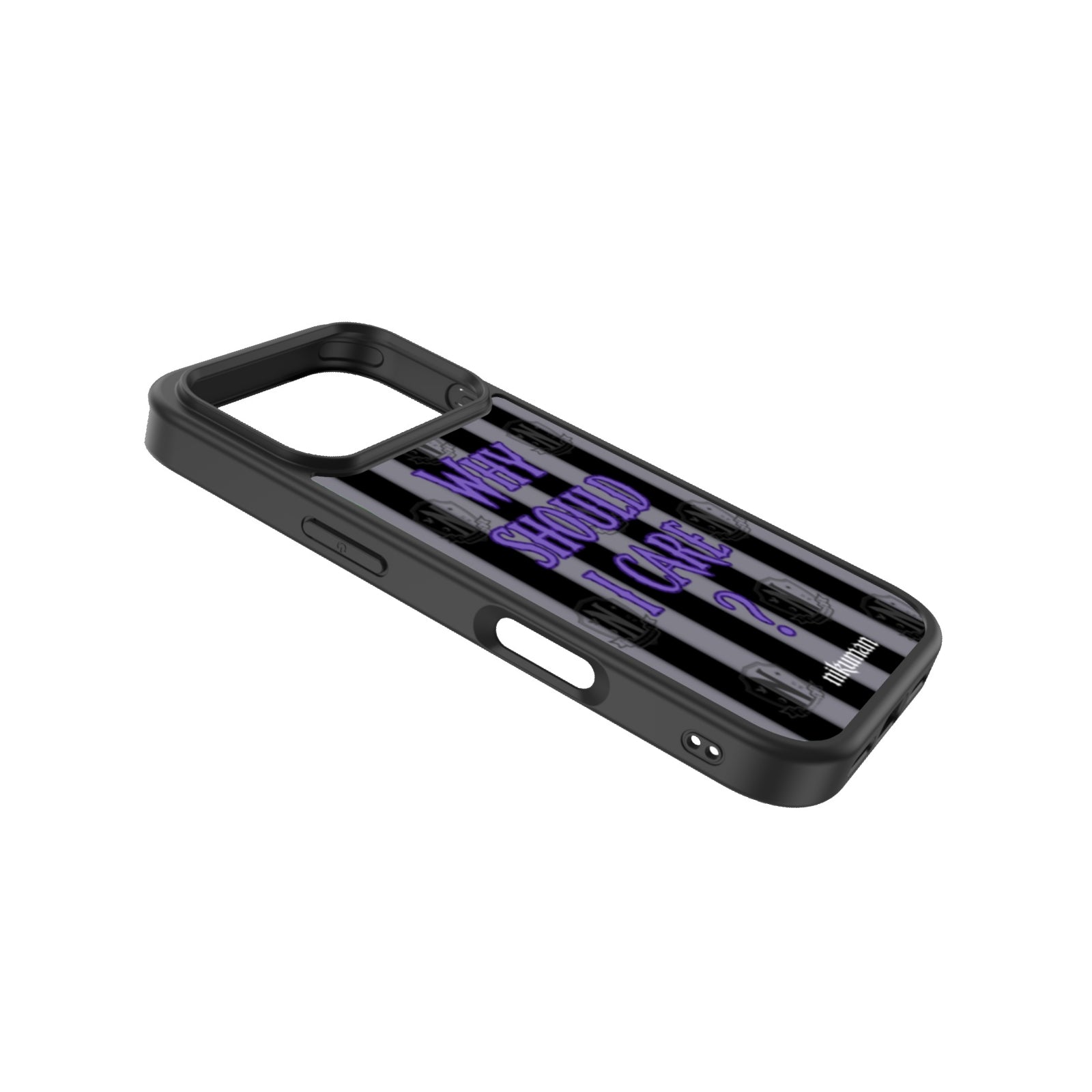 Deadly Cute Glitter Phone Case MagSafe Compatible