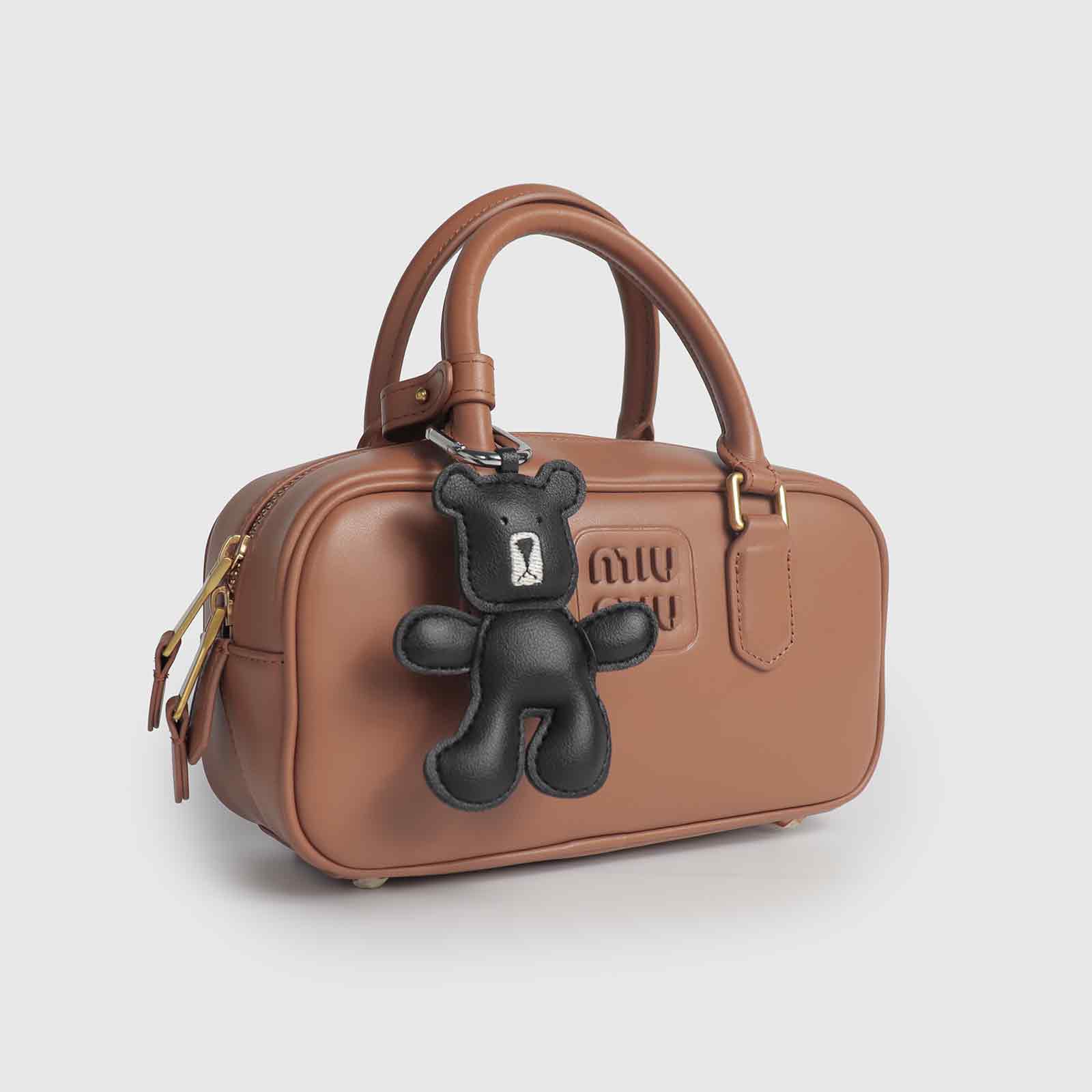 Multi-Color 3D Bear Carabiner Bag Charm