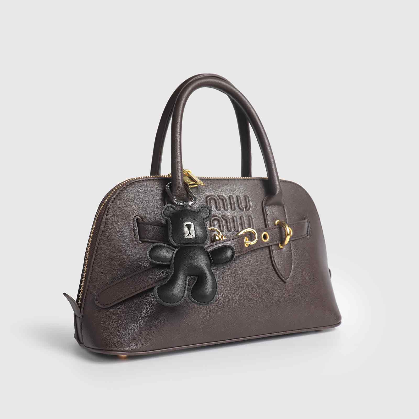 Multi-Color 3D Bear Carabiner Bag Charm