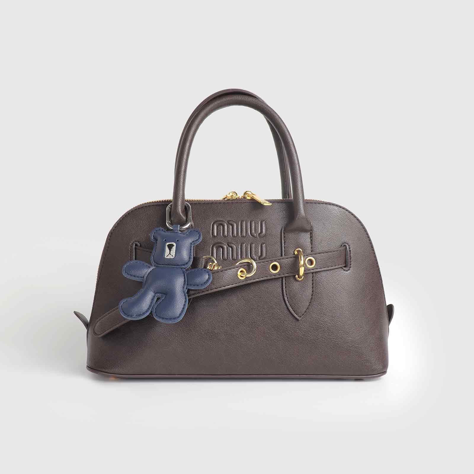 Multi-Color 3D Bear Carabiner Bag Charm