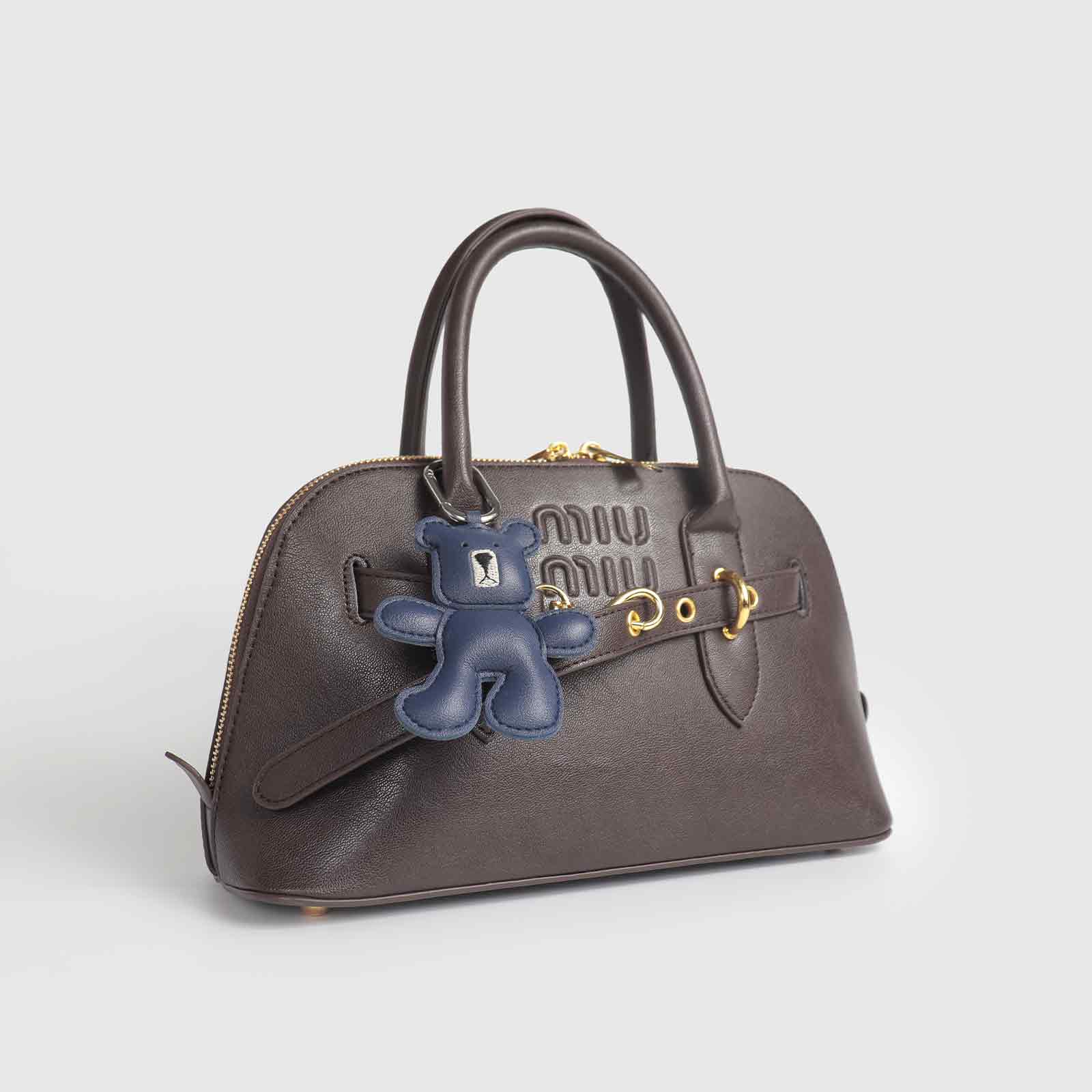 Multi-Color 3D Bear Carabiner Bag Charm