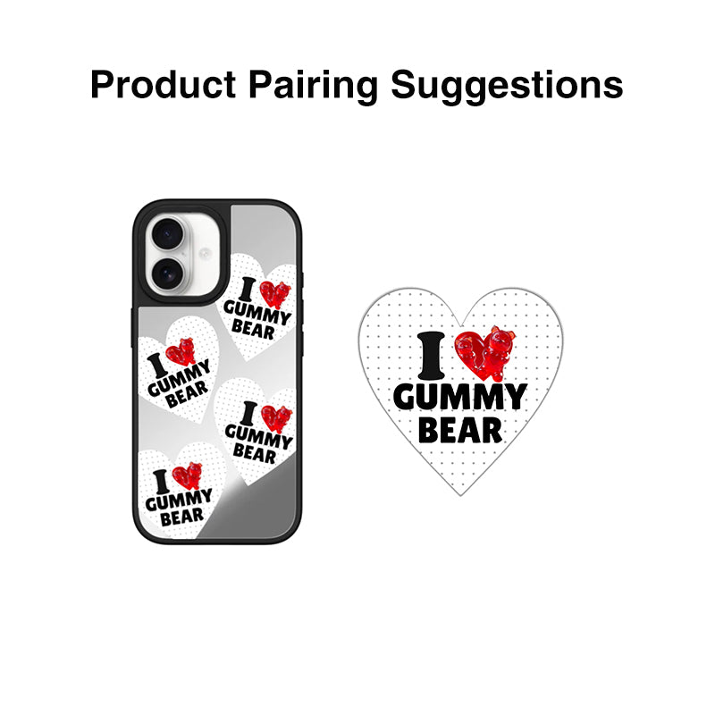 Gummy Bear Custom Canvas Mirror MagSafe Phone Case