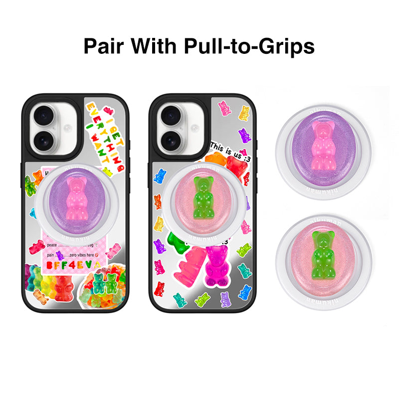 Gummy Bear Custom Canvas Mirror MagSafe Phone Case