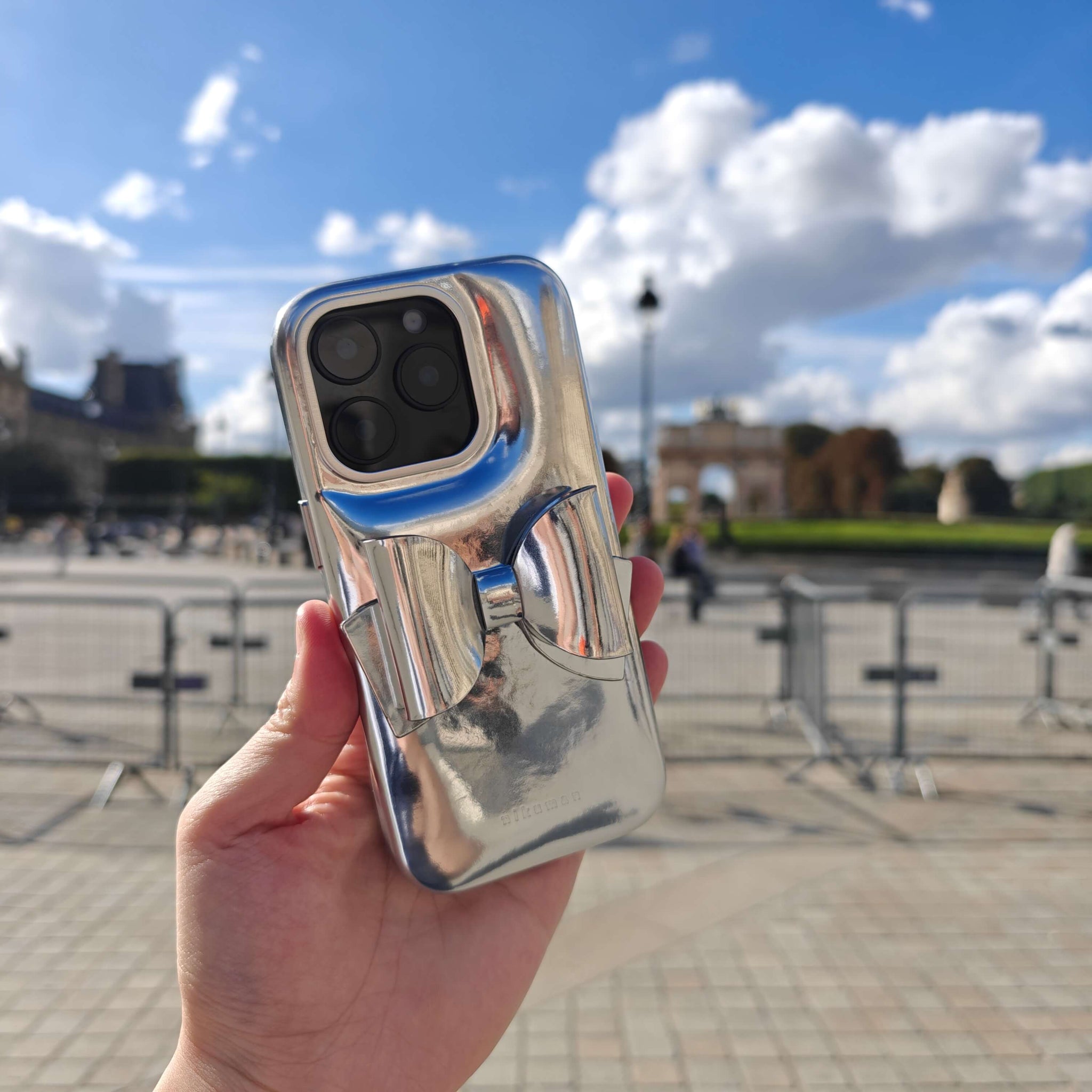 Drama Bow—Glossy Puffer Phone Case Handcrafted Limited Edition(17 Series is available for pre-order)
