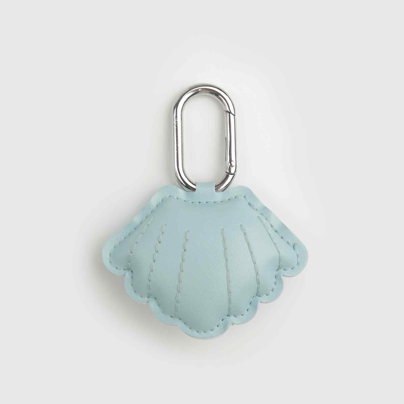 Minimalist Shell Leather Charm