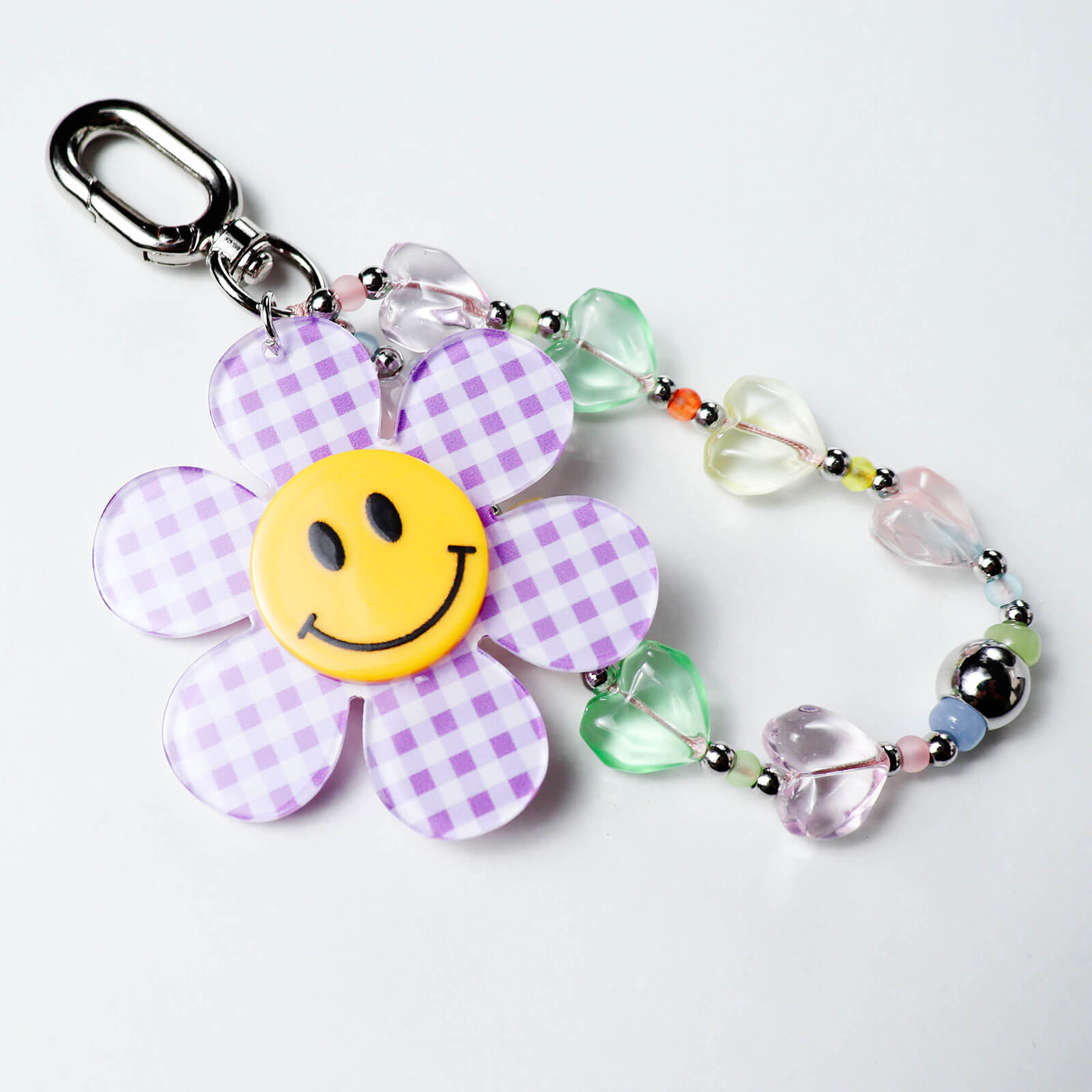 Smiling Sunflower Phone Chain & Multi-Functional Bag Charm — Cute Fashion Accessory